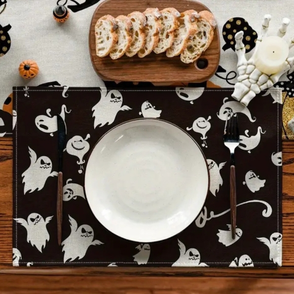 Halloween Boo Ghost Placemats - Picture 3 of 6